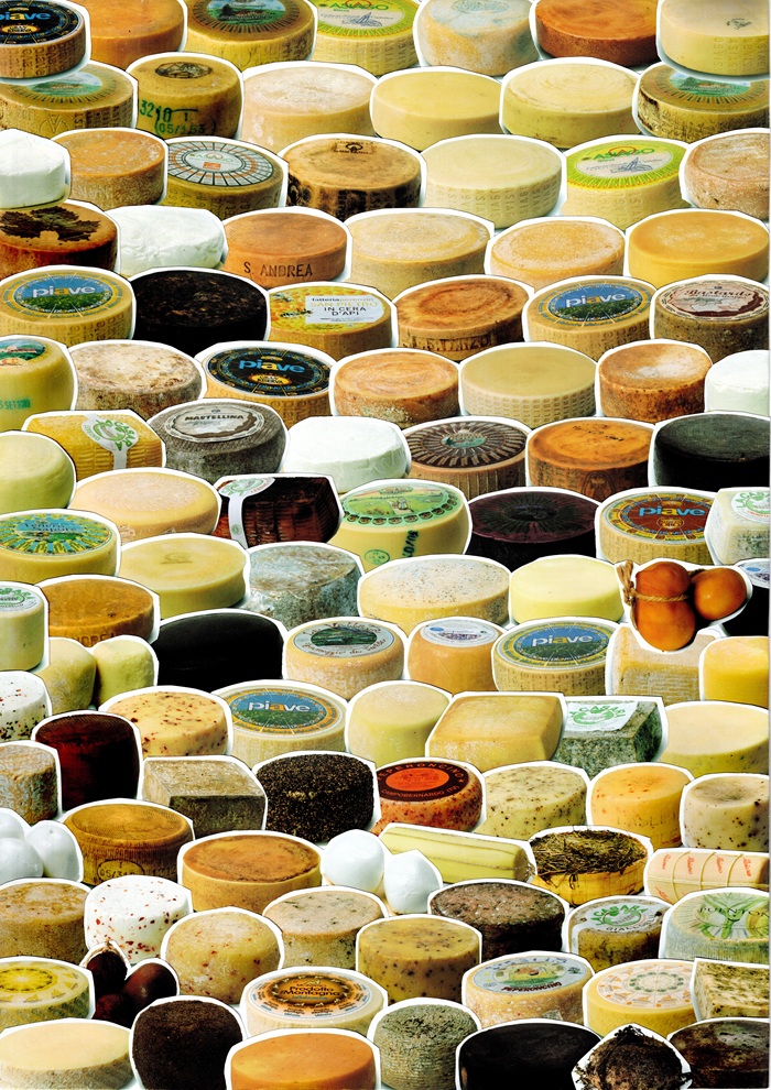 190 Pezze di formaggio